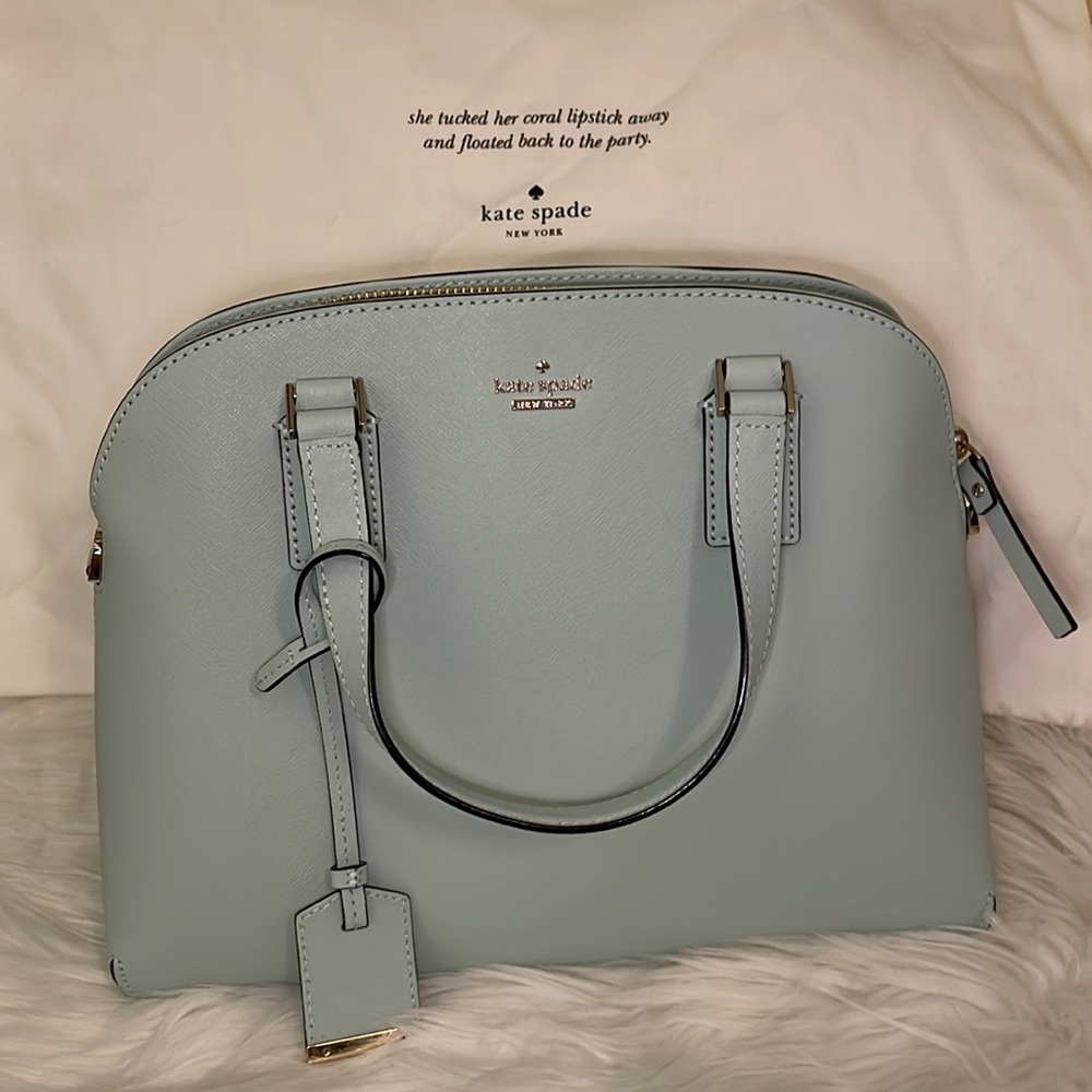 Kate Spade misty mint Cameron street Lottie purse